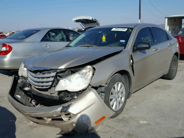 1C3LC46K78N197448 - 2008 CHRYSLER SEBRING LX BEIGE photo 2