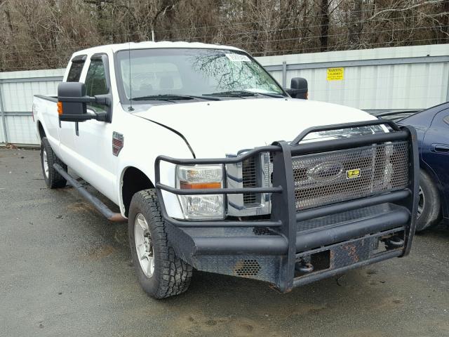 1FTWW3BR5AEB27255 - 2010 FORD F350 SUPER WHITE photo 1