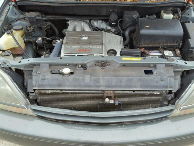 JT6GF10U6Y0078596 - 2000 LEXUS RX 300 SILVER photo 7