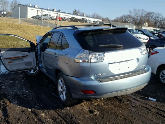 2T2HA31U96C098622 - 2006 LEXUS RX 330 BLUE photo 3