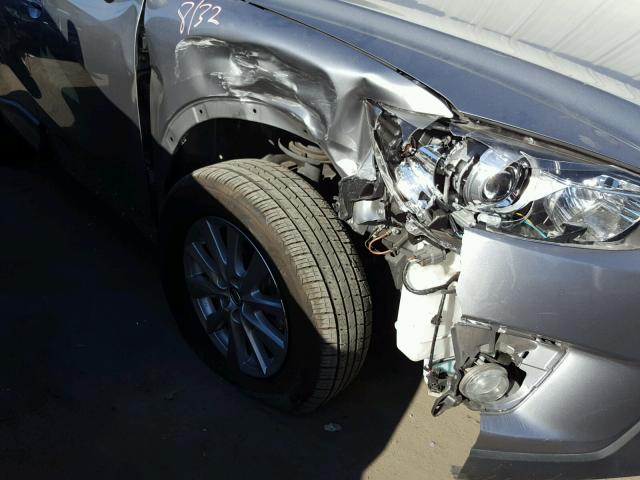 JM3KE2CY9F0529468 - 2015 MAZDA CX-5 TOURI SILVER photo 9