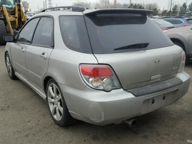 JF1GG79636G818547 - 2006 SUBARU IMPREZA WR SILVER photo 3