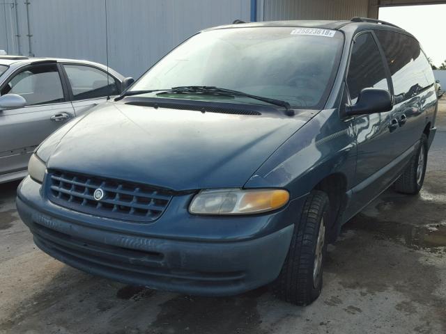 2C4GJ44G0YR690621 - 2000 CHRYSLER GRAND VOYA Yaşıl foto 2