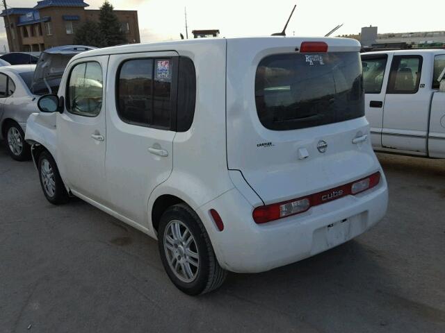 JN8AZ2KR2CT254334 - 2012 NISSAN CUBE BASE WHITE photo 3