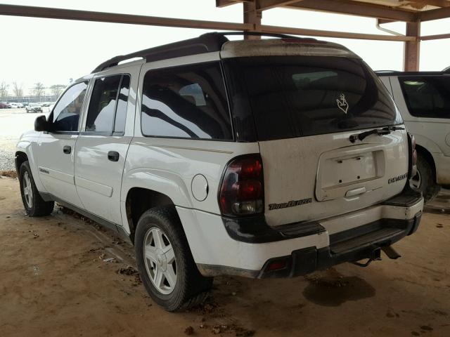 1GNES16S936225492 - 2003 CHEVROLET TRAILBLAZE WHITE photo 3