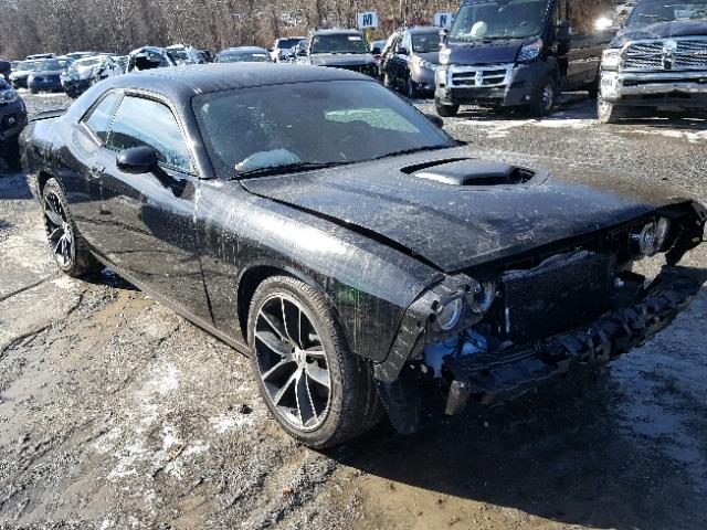 2C3CDZFJ0HH622633 - 2017 DODGE CHALLENGER BLACK photo 1