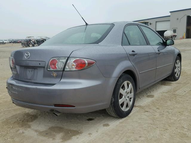 1YVFP80C065M38375 - 2006 MAZDA 6 I GRAY photo 4