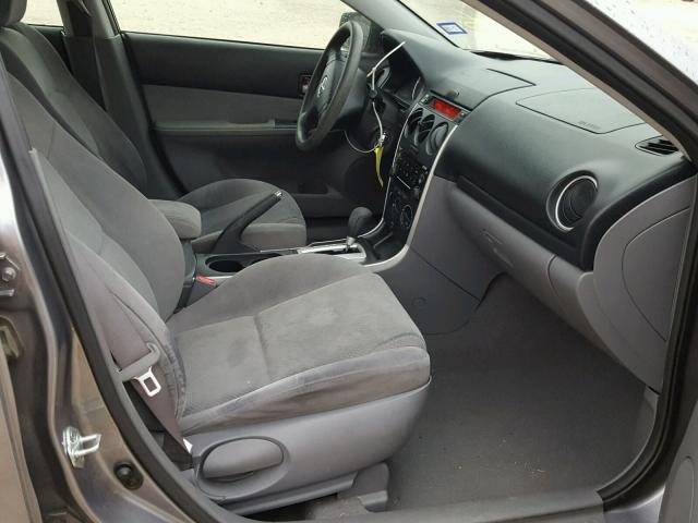 1YVFP80C065M38375 - 2006 MAZDA 6 I GRAY photo 5