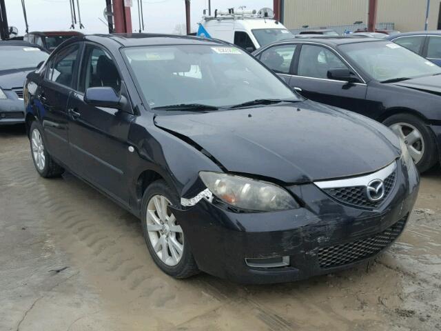 JM1BK32F371768596 - 2007 MAZDA 3 I BLACK photo 1