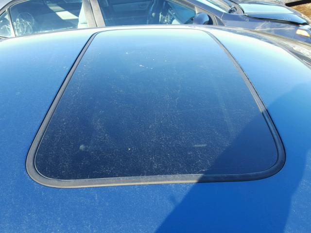 1HGFA16856L034616 - 2006 HONDA CIVIC EX BLUE photo 9