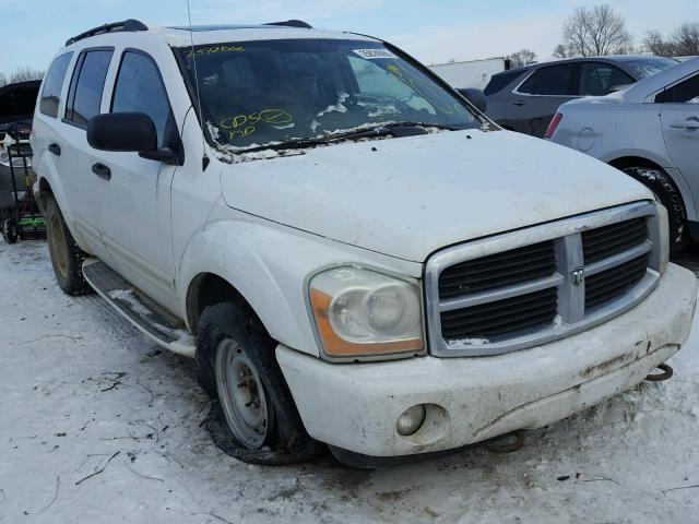 1D4HB58D64F156678 - 2004 DODGE DURANGO LI WHITE photo 1