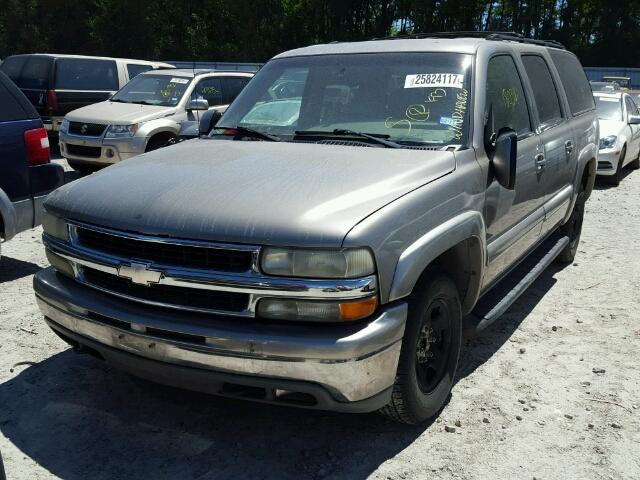 1GNEC16Z72J220944 - 2002 CHEVROLET C1500 SUBU TAN photo 2