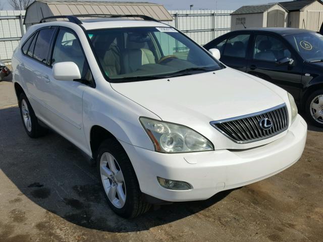 2T2HA31U05C071310 - 2005 LEXUS RX 330 WHITE photo 1