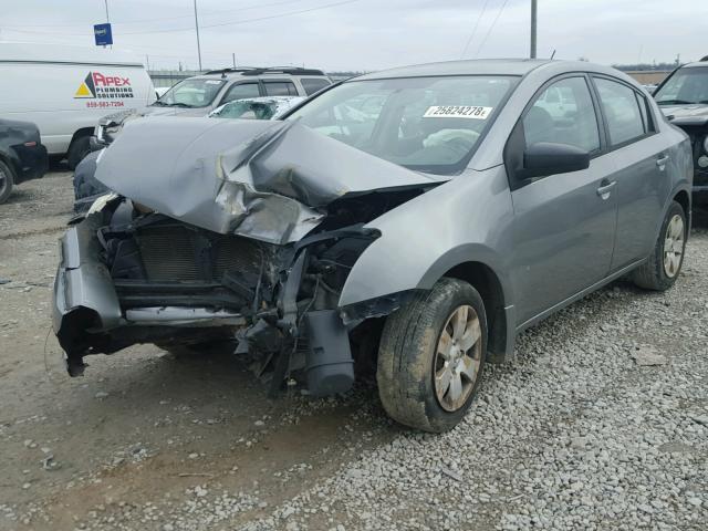 3N1AB61E27L645700 - 2007 NISSAN SENTRA 2.0 GRAY photo 2