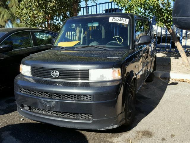 JTLKT324564107570 - 2006 TOYOTA SCION XB შავი ფოტო 2