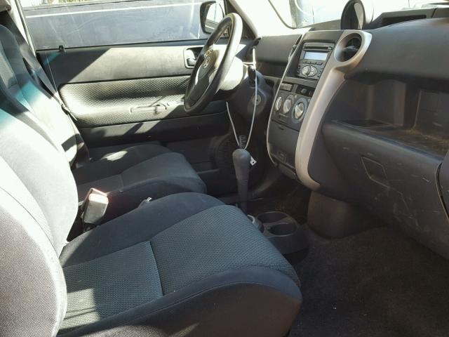 JTLKT324564107570 - 2006 TOYOTA SCION XB შავი ფოტო 5