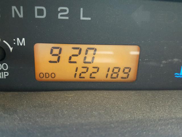 JTLKT324564107570 - 2006 TOYOTA SCION XB შავი ფოტო 8