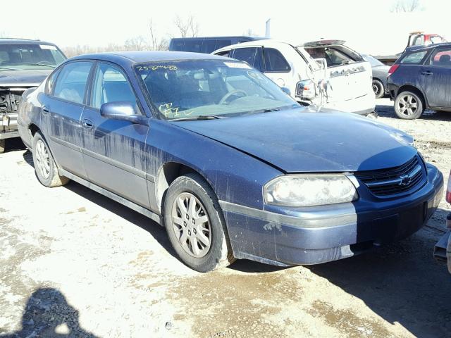 2G1WF55E2Y9162085 - 2000 CHEVROLET IMPALA BLUE photo 1