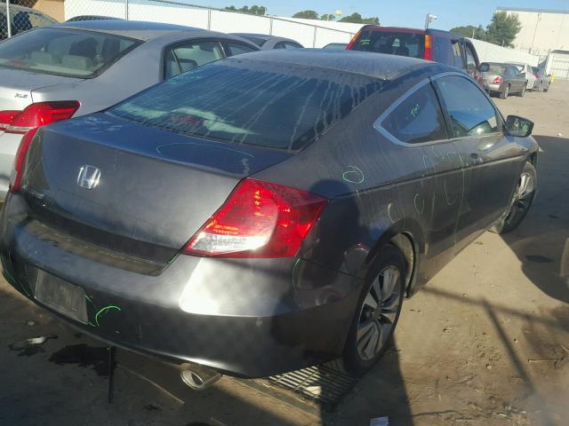 1HGCS1B36CA011783 - 2012 HONDA ACCORD LX GRAY photo 4