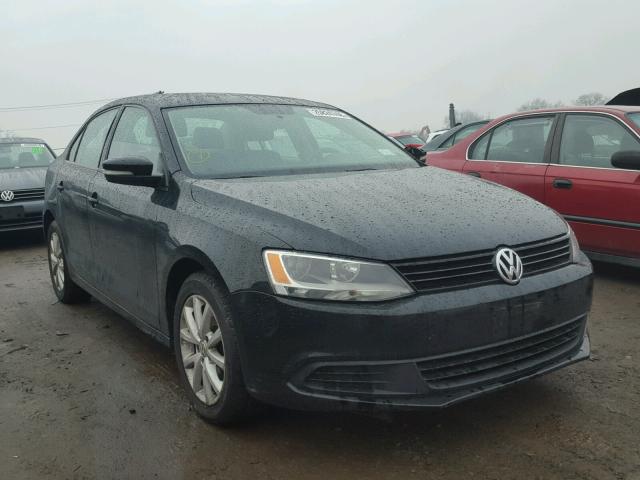 3VWDZ7AJ5BM350907 - 2011 VOLKSWAGEN JETTA SE BLACK photo 1