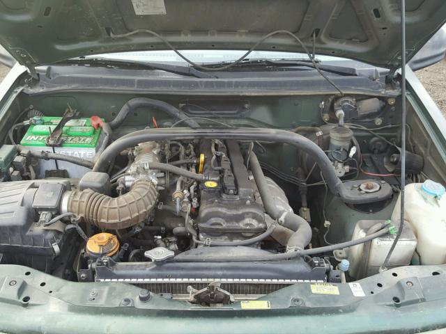 2CNBE13C2X6912423 - 1999 CHEVROLET TRACKER GREEN photo 7