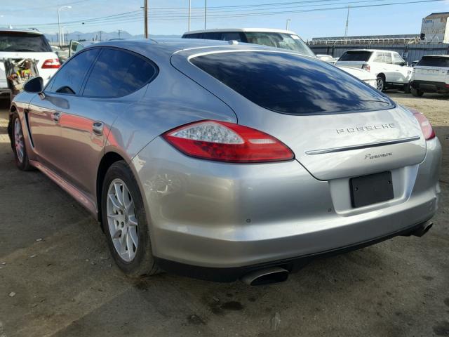 WP0AA2A77BL013466 - 2011 PORSCHE PANAMERA 2 SILVER photo 3