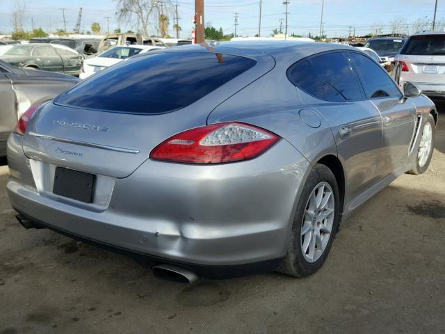 WP0AA2A77BL013466 - 2011 PORSCHE PANAMERA 2 SILVER photo 4