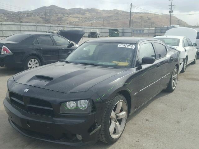 2B3LA73W86H374607 - 2006 DODGE CHARGER SR BLACK photo 2