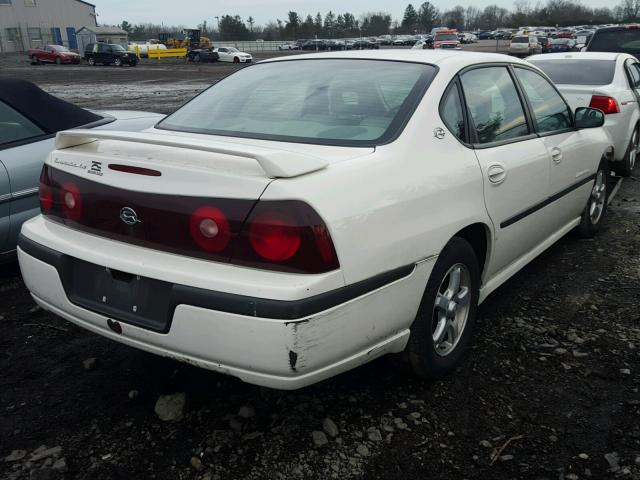 2G1WH52K539368241 - 2003 CHEVROLET IMPALA LS WHITE photo 4