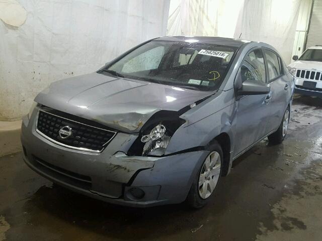 3N1AB61E18L672629 - 2008 NISSAN SENTRA 2.0 GRAY photo 2