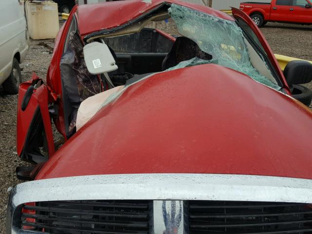 3D7KS26C26G194637 - 2006 DODGE RAM 2500 S RED photo 7