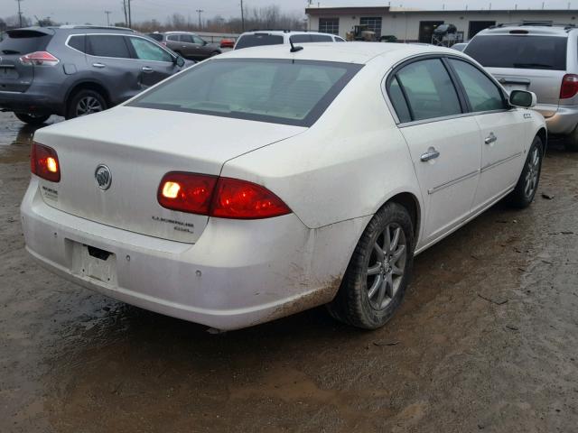 1G4HD57206U232736 - 2006 BUICK LUCERNE CX WHITE photo 4