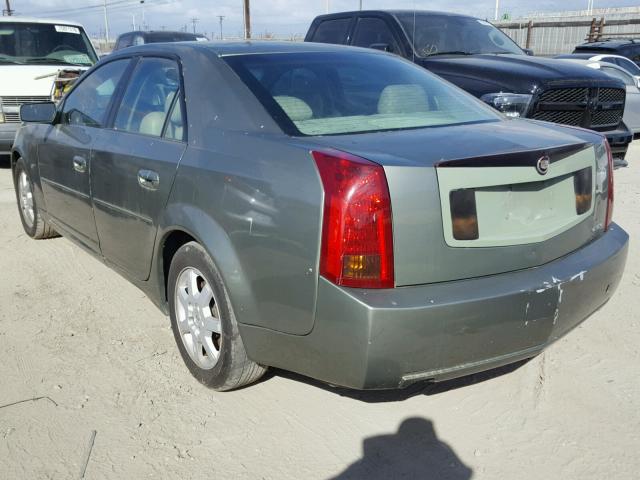 1G6DM577X40132519 - 2004 CADILLAC CTS GREEN photo 3