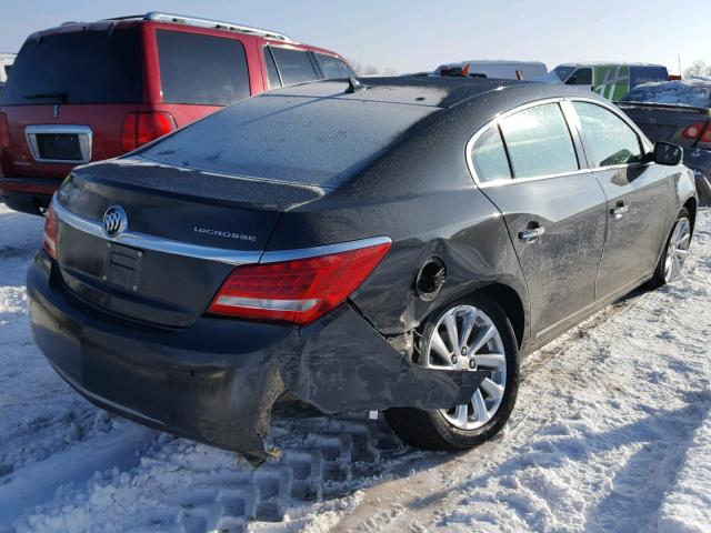 1G4GB5GR3EF224275 - 2014 BUICK LACROSSE CHARCOAL photo 4