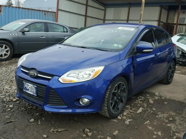 1FADP3K27DL274335 - 2013 FORD FOCUS SE BLUE photo 2