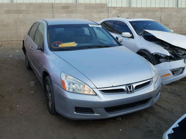 1HGCM553X7A146543 - 2007 HONDA ACCORD SE SILVER photo 1