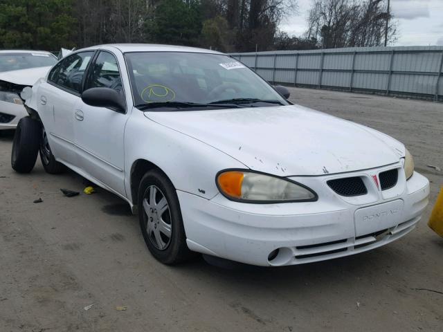1G2NF52E74M592509 - 2004 PONTIAC GRAND AM S WHITE photo 1