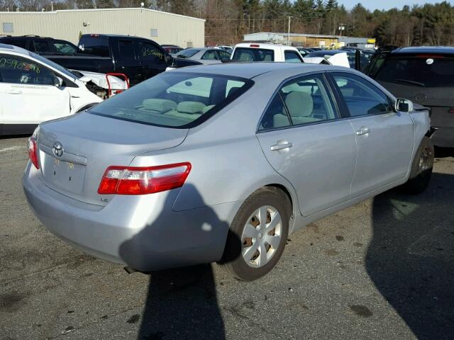 4T1BE46K88U261922 - 2008 TOYOTA CAMRY CE SILVER photo 4