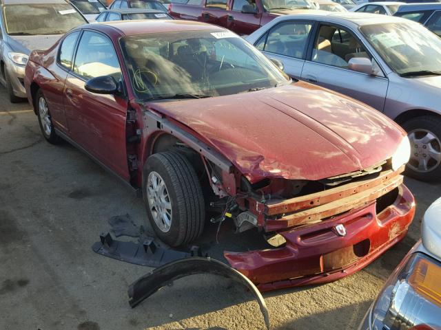 2G1WW12E559196031 - 2005 CHEVROLET MONTE CARL 红色 照片 1