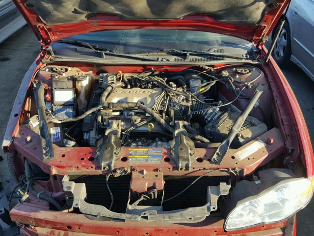 2G1WW12E559196031 - 2005 CHEVROLET MONTE CARL 红色 照片 7