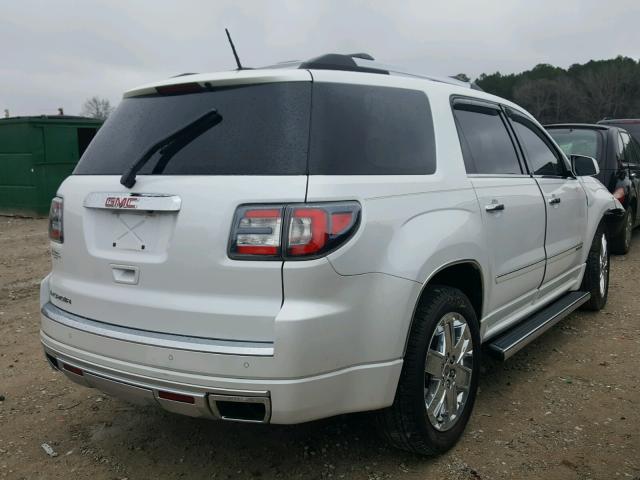 1GKKRTKD8GJ249381 - 2016 GMC ACADIA DEN WHITE photo 4