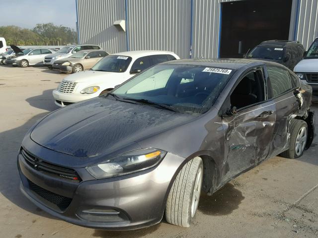 1C3CDFBB0GD538479 - 2016 DODGE DART SXT BLACK photo 2