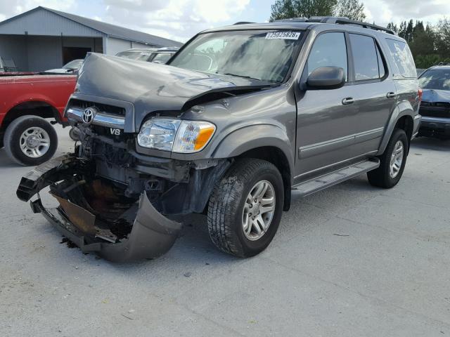 5TDBT48A06S259825 - 2006 TOYOTA SEQUOIA LI SILVER photo 2