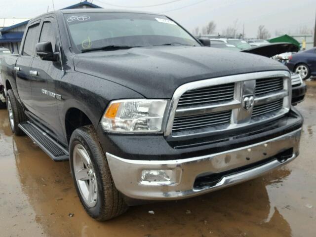 1C6RD7LT4CS285800 - 2012 DODGE RAM 1500 S BLACK photo 1