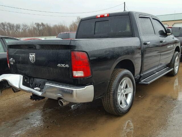 1C6RD7LT4CS285800 - 2012 DODGE RAM 1500 S BLACK photo 4