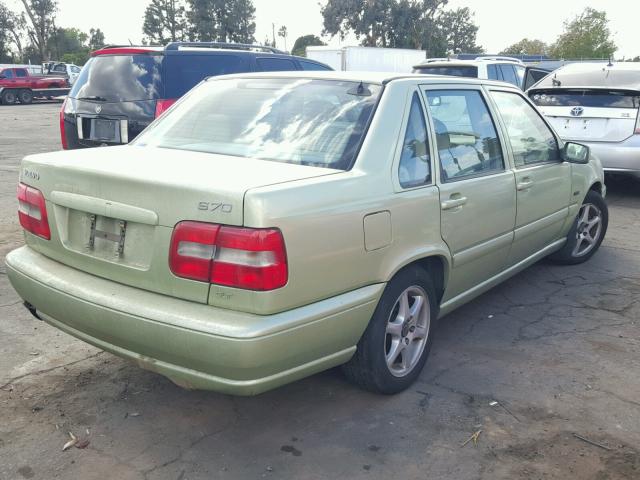 YV1LS5678W1463638 - 1998 VOLVO S70 GLT GREEN photo 4