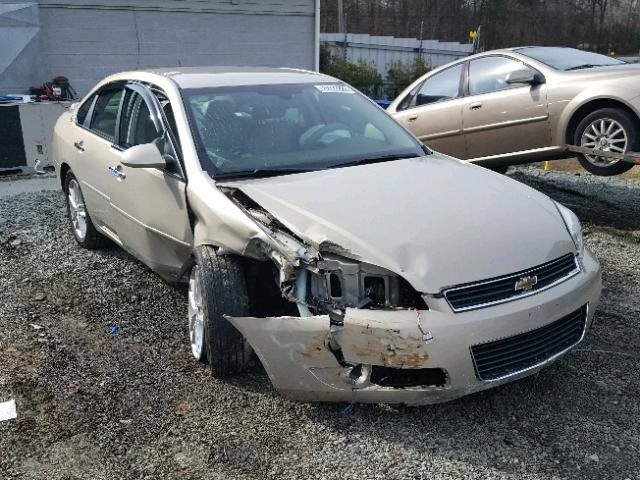 2G1WU583389281327 - 2008 CHEVROLET IMPALA LTZ GOLD photo 1