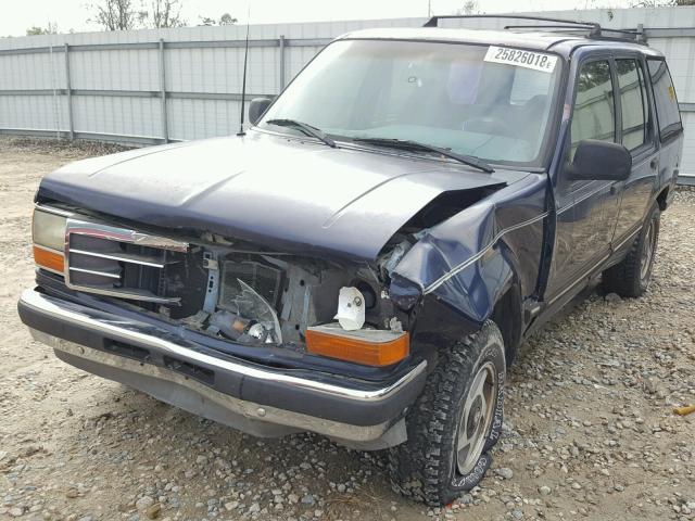 1FMDU34X9MUB64565 - 1991 FORD EXPLORER BLUE photo 2