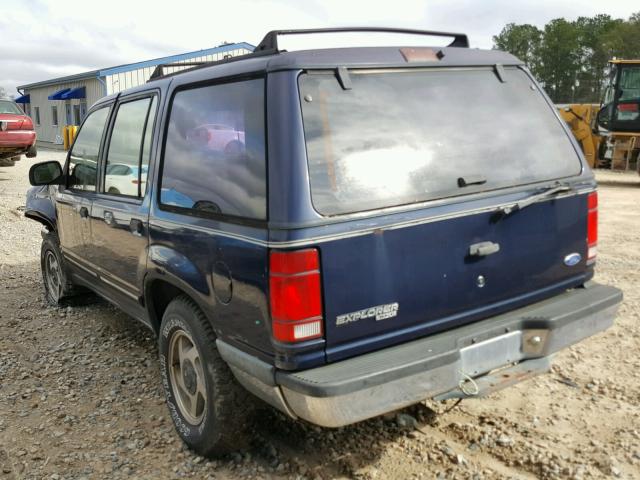 1FMDU34X9MUB64565 - 1991 FORD EXPLORER BLUE photo 3