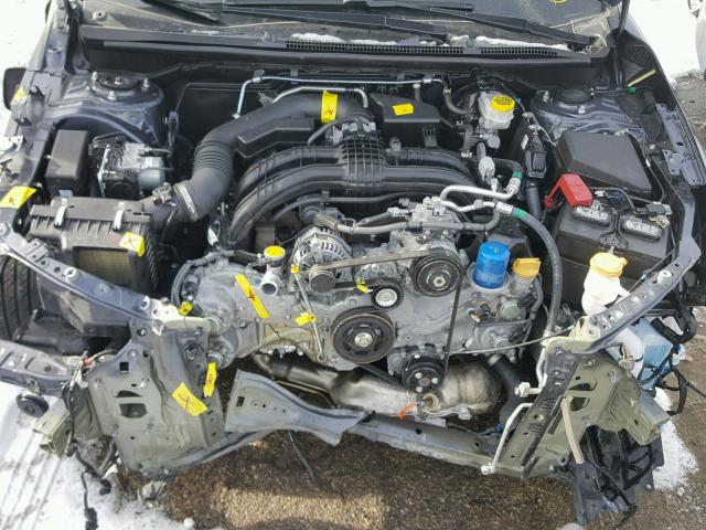 4S3GTAU65H3737652 - 2017 SUBARU IMPREZA LI BLUE photo 7